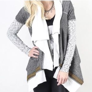 Scrapbook open and detailed cardigan